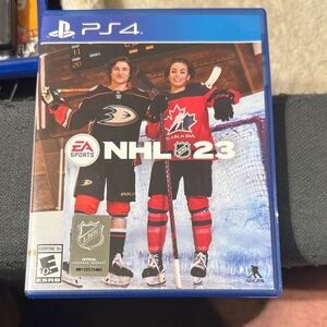 EA Sports NHL 23 for PS4 - Blue Case